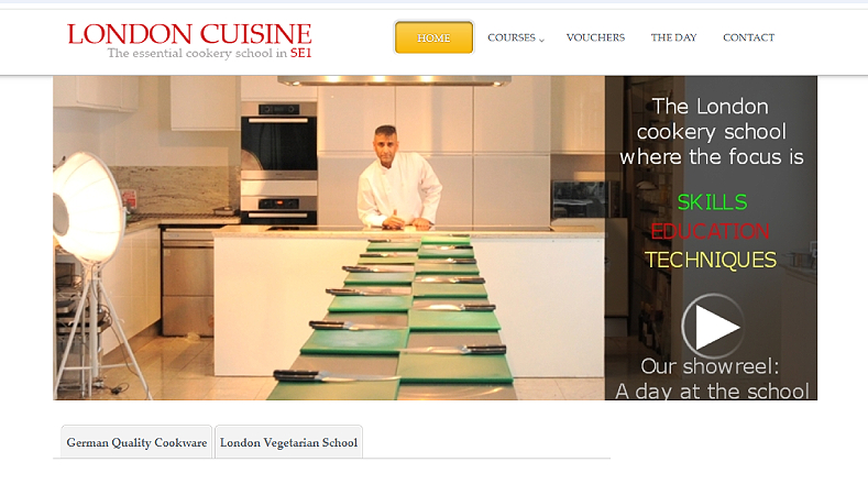 London Cuisine eCommerce Website